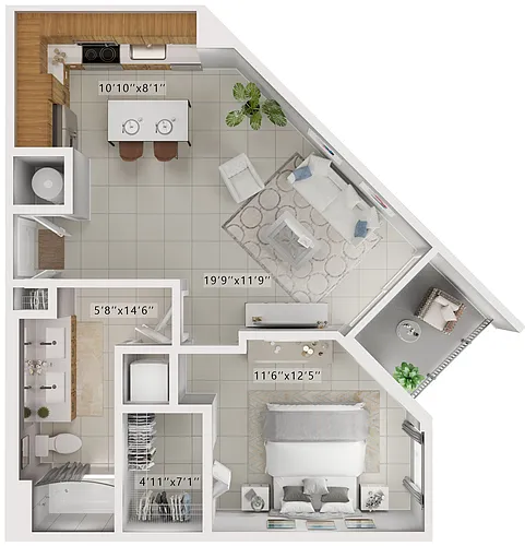 Floor plan Palmer