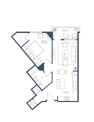 Floor plan A10