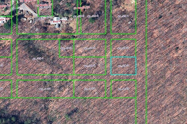 parcel 3 outlined in blue