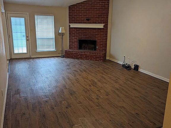 View of living room from front entry