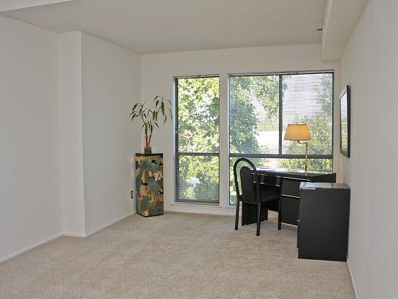 2nd Bedroom large enough for queen bed and workspace