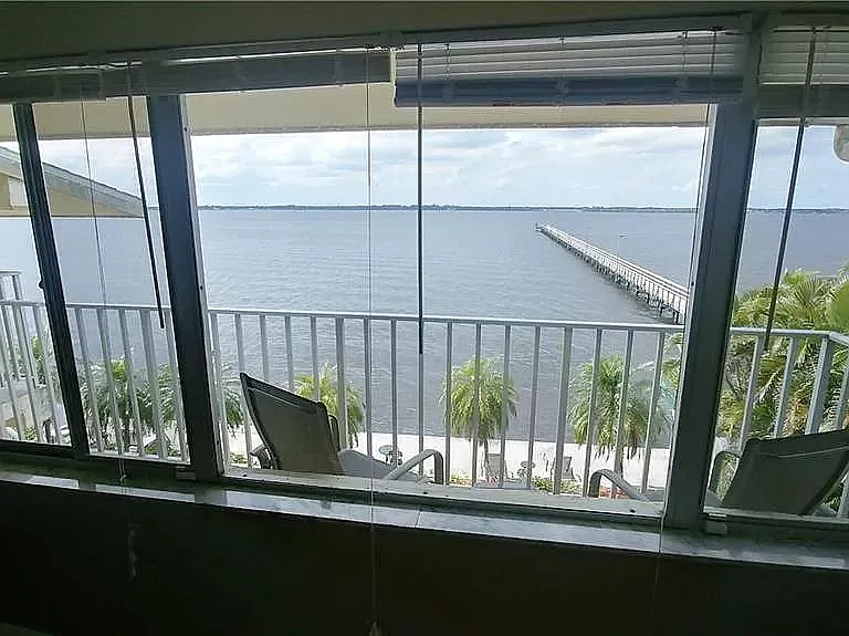 Dining Room facing the water view