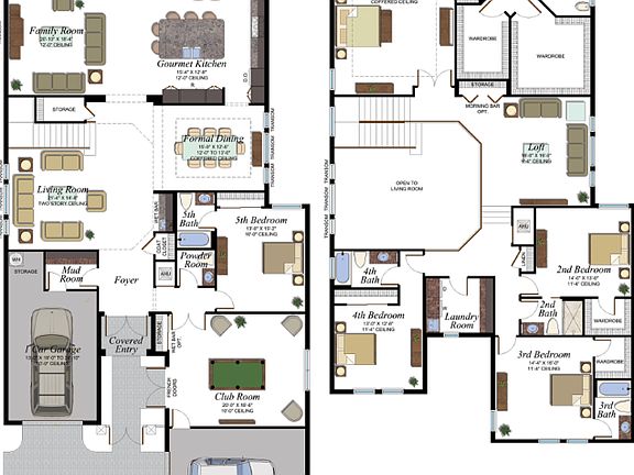 Sanibel Model Floorplan