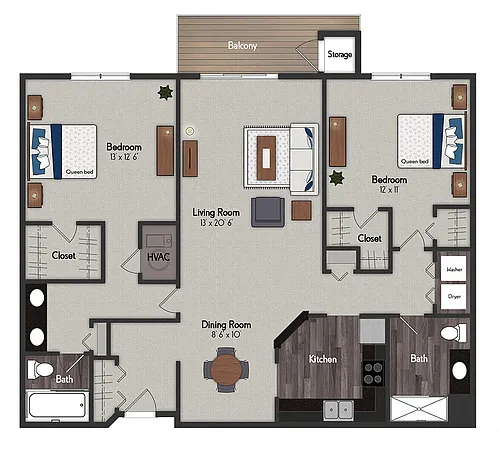 Floor plan Doral
