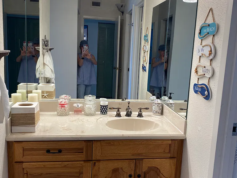 Main bath vanity