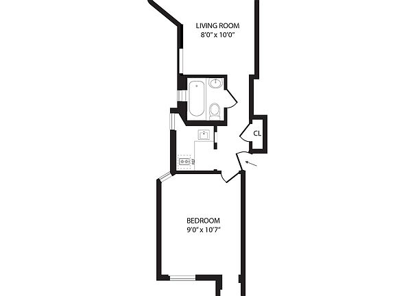2nd image of 55 Morton St APT 2A