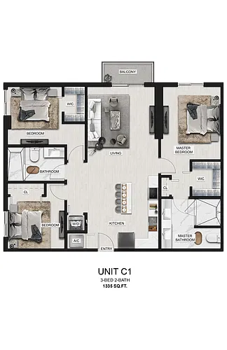 Floor plan C1