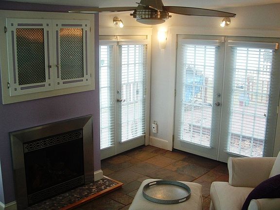 Sunken Family  room Fireplace 