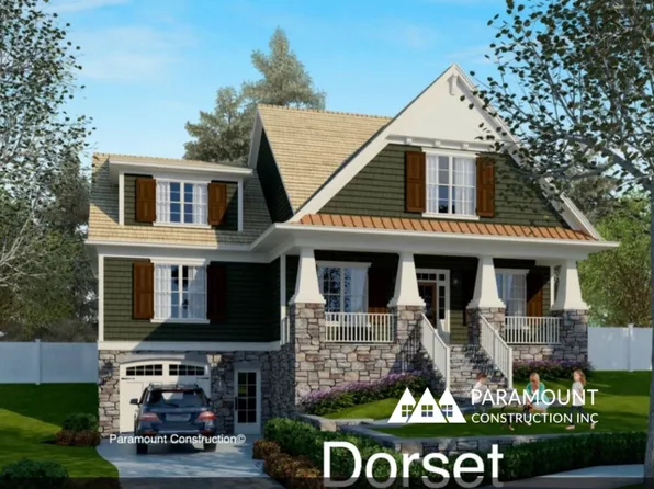 Dorset - Large Front Porch Plan, PCI 22205