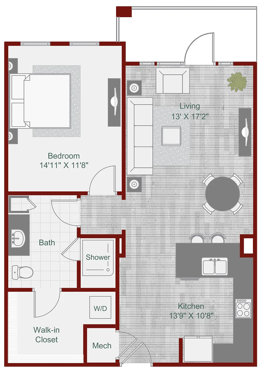 Floor plan A2-4