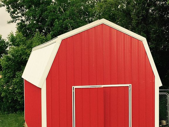 12x24 Yard Barn w/Loft