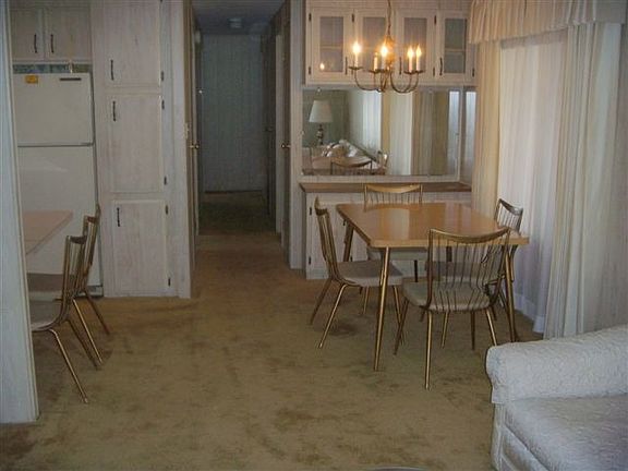 Dining room from living room