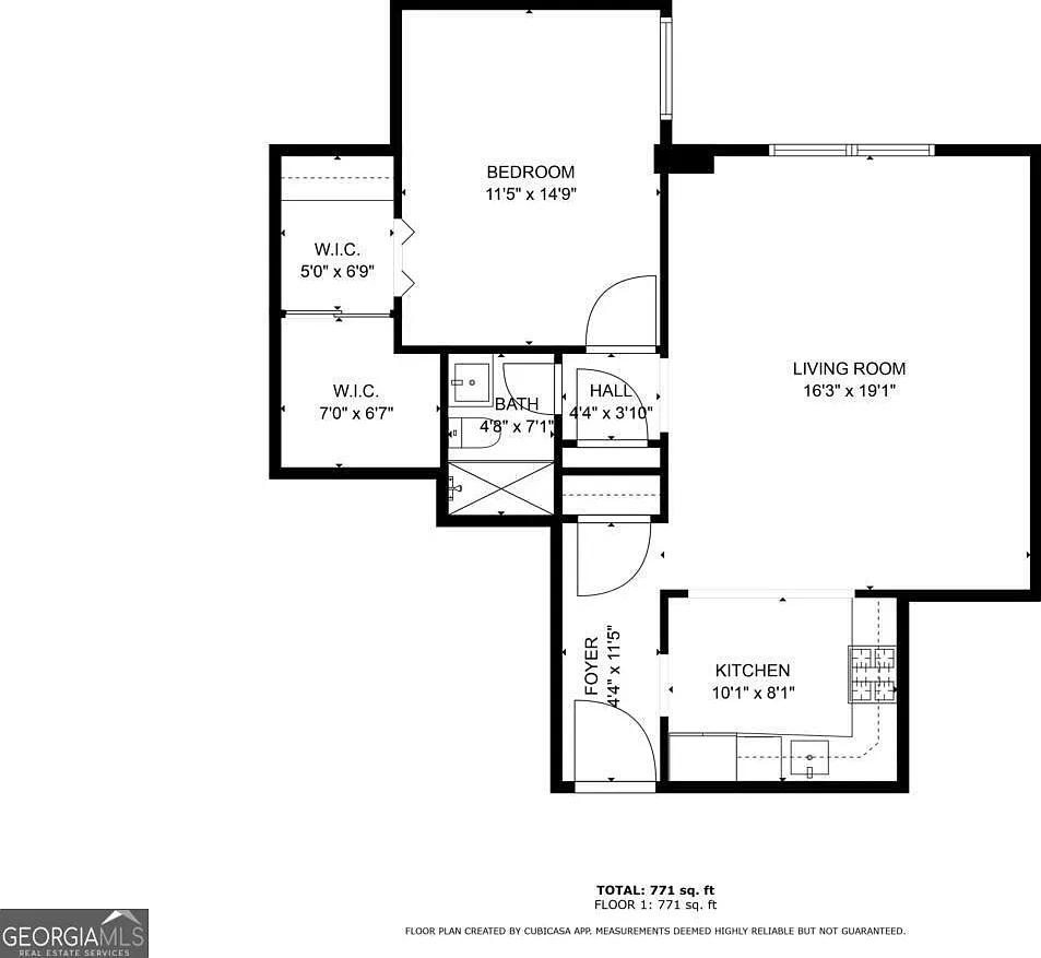 1 bed, 1.0 bath, 742 sqft, $2,000 — Photo 4