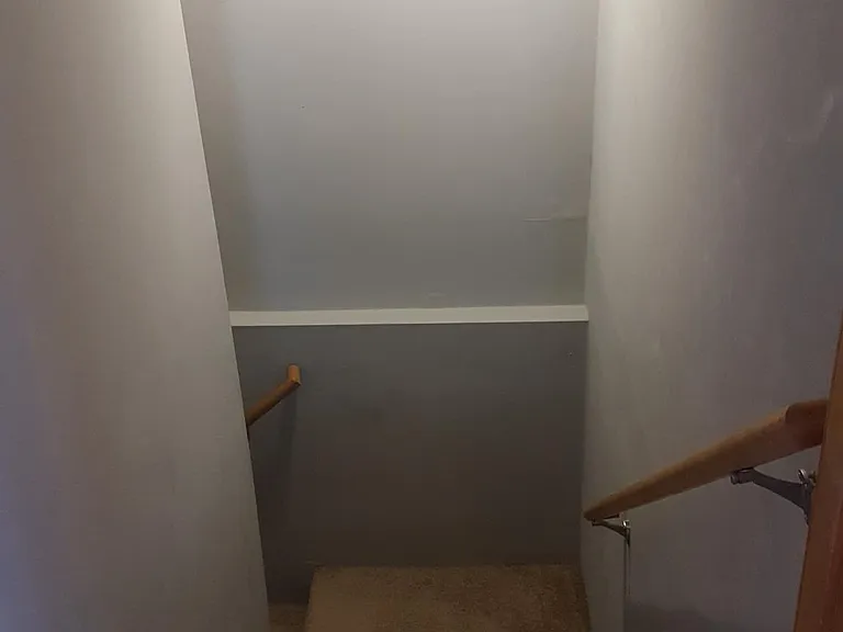 Stairs leading to basement