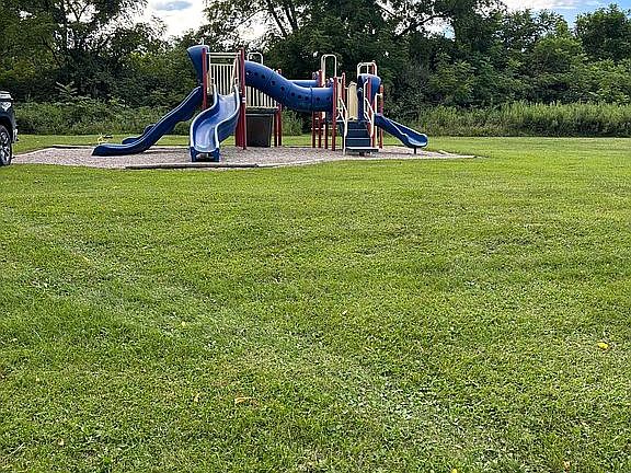 Playground across from house