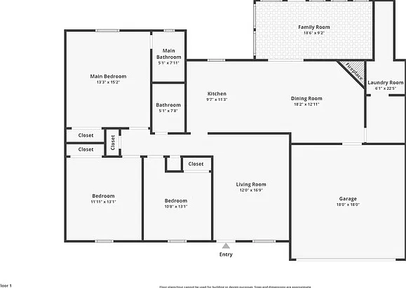 3 bed, 2.0 bath, 1460 sqft, $1,595 — Photo 2