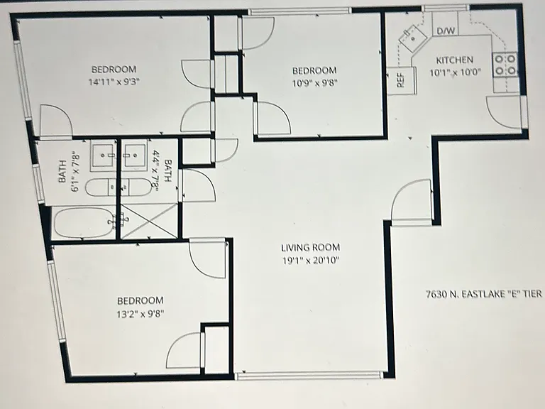 7630 N Eastlake Ter #1E — Photo 11