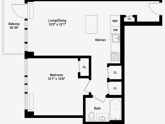 2nd image of 148 E 24th St APT 6E