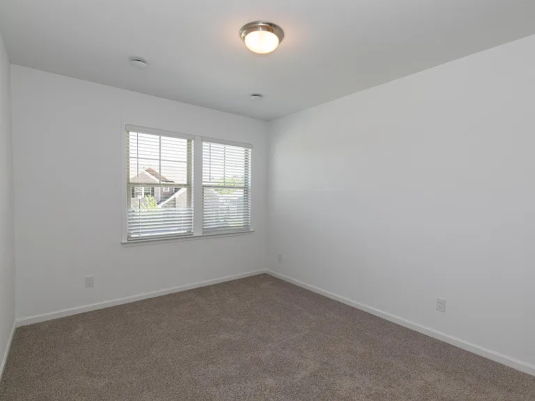 Bedroom featuring plush carpet and windows that invite natural light.
