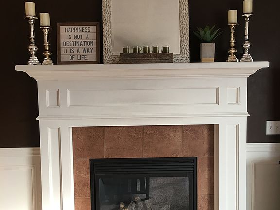 Beautiful fireplace