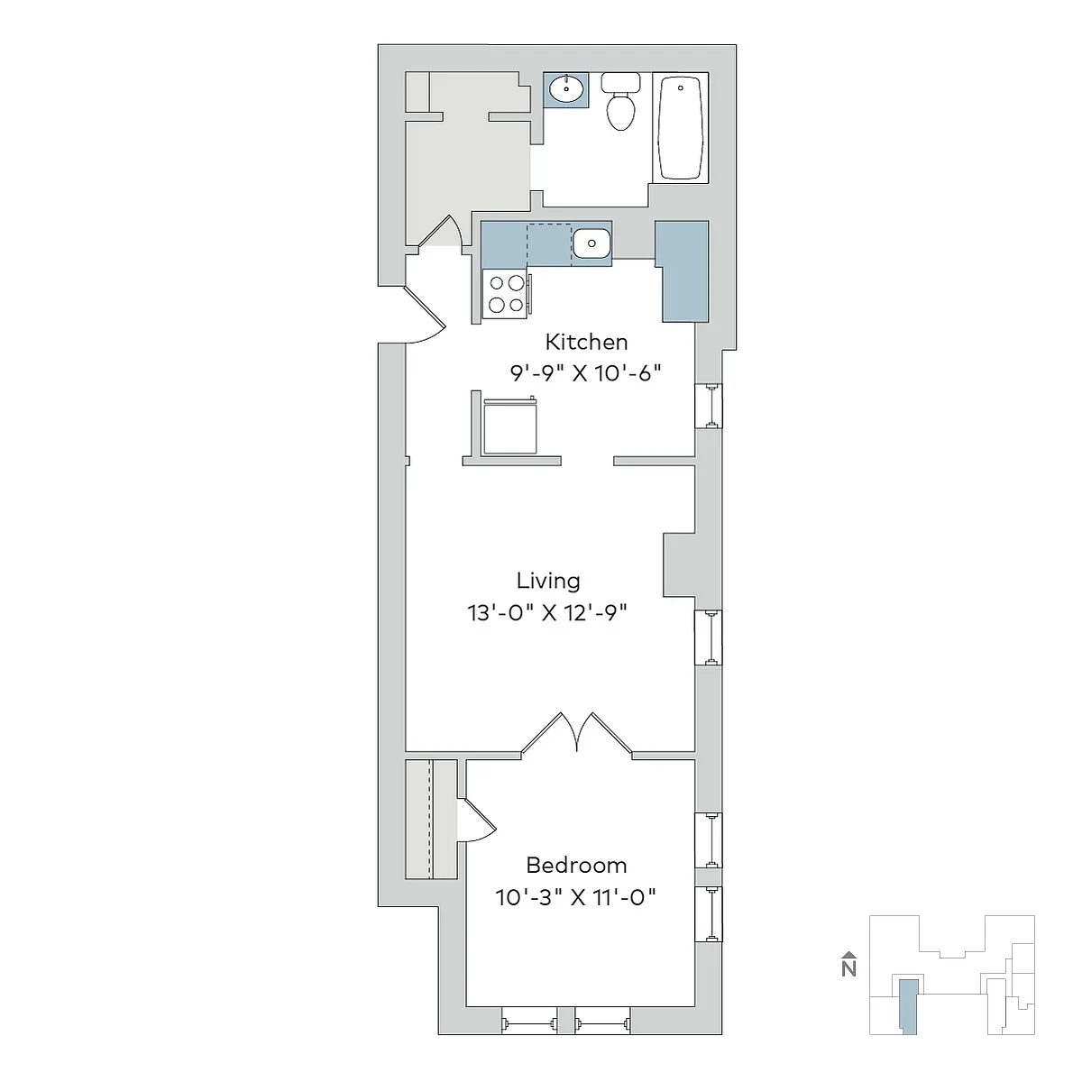Floor plan delm1bA4