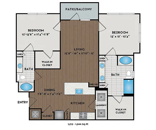 Floor plan Oakmont