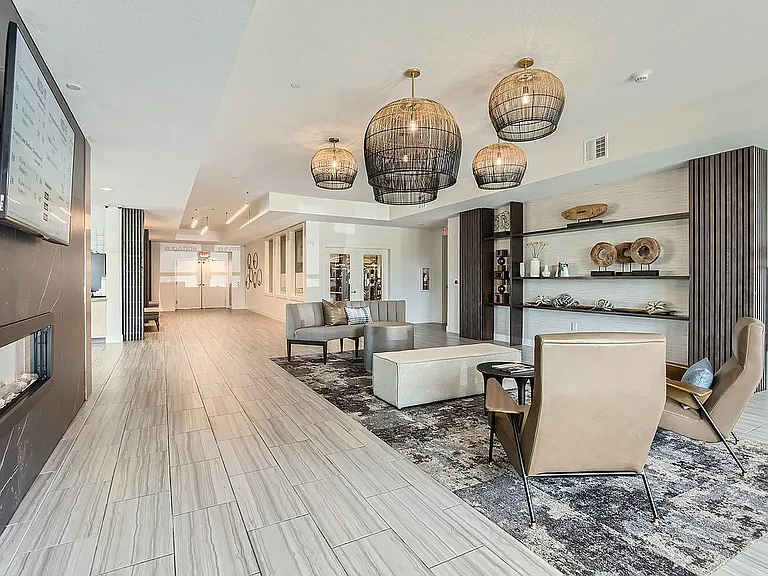 A Lobby That Sets the Tone