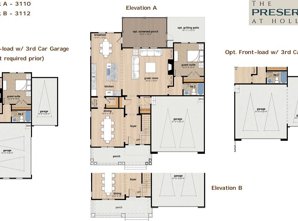 The Overbrook 1st Floor Plan