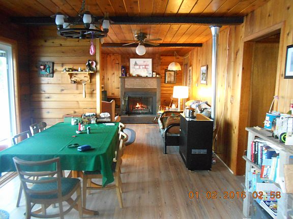 Dining room into living room