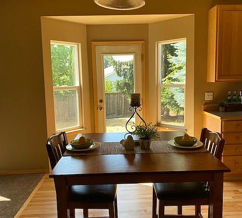 open layout - dining area