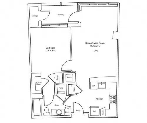 Floor plan A11