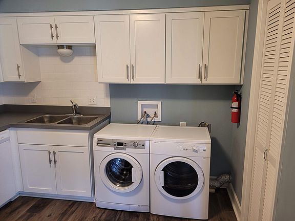 laundry and storage