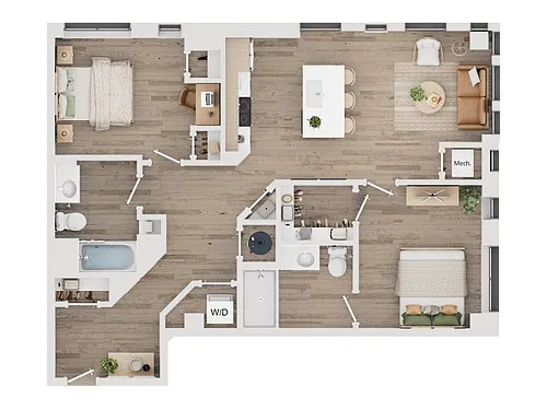Floor plan K