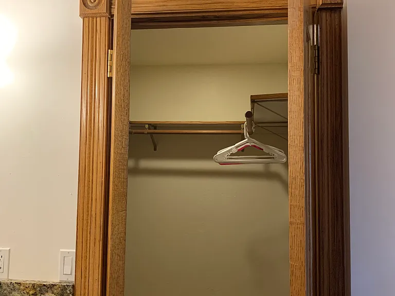 Walk in closet in 2nd master bathroom
