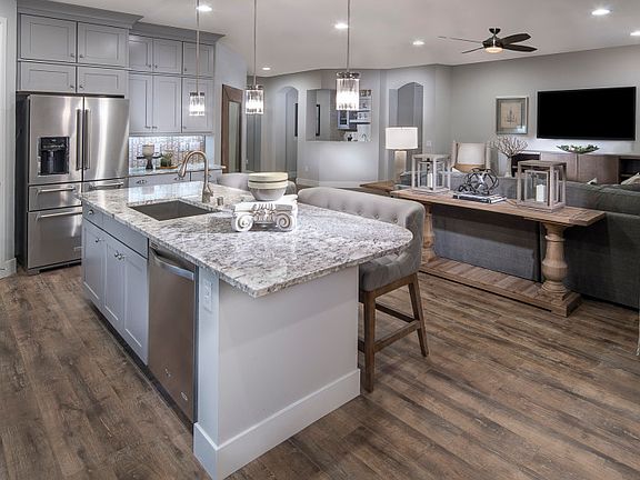 Entertaining is seamless in the Gardengate with the open and functional kitchen, cafe and gathering