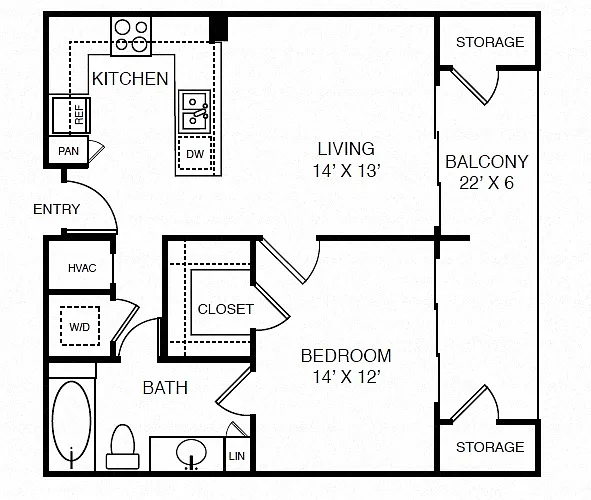 Floor plan A10