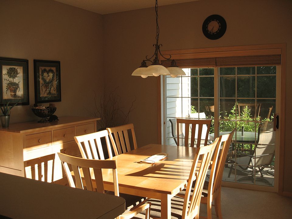 Dining Room and private patio