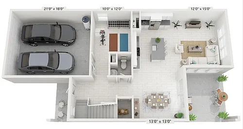 Floor plan Azure