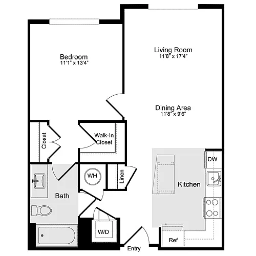 Floor plan A-3B