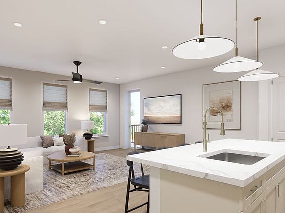 Natural Light Illuminates the Spacious Main Living Area