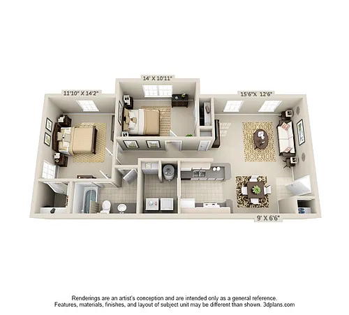 Floor plan Elm