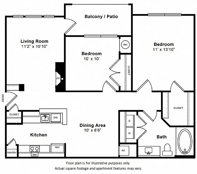 Floor plan Cedar