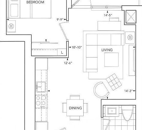 5th image of 2 Anndale Dr Unit 1503
