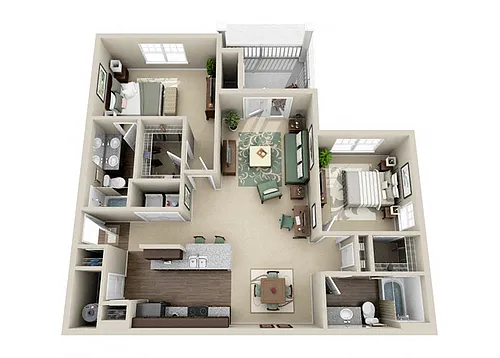 Floor plan B1