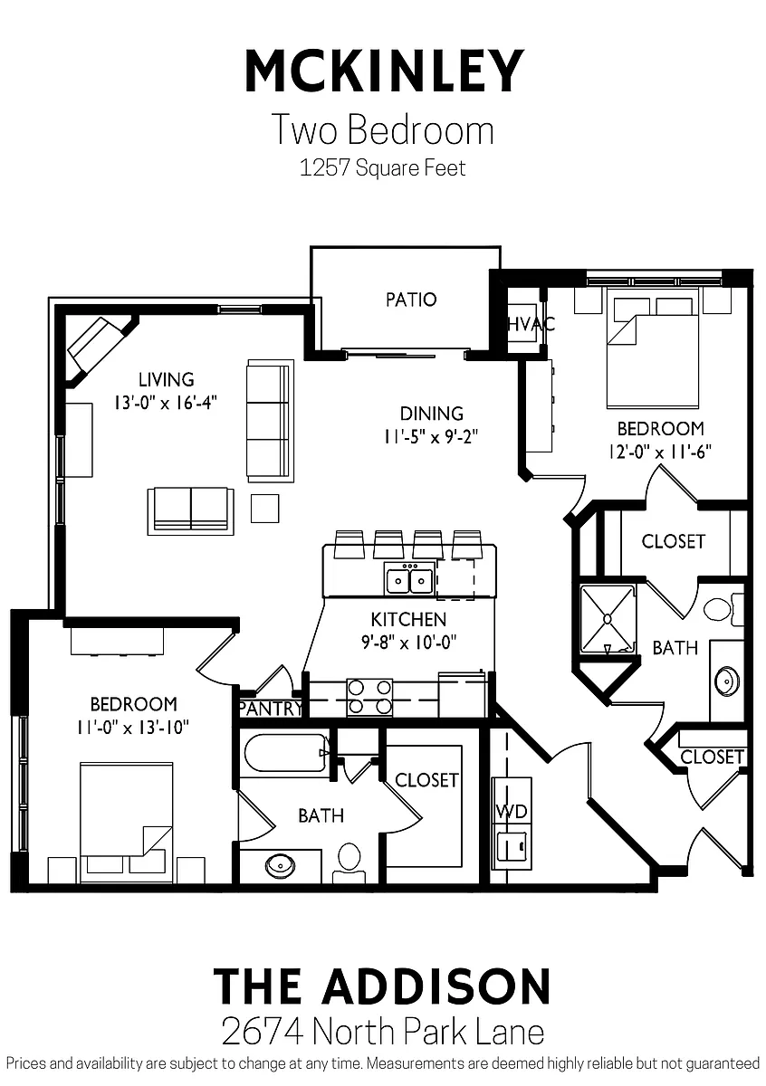 Floor plan McKinley
