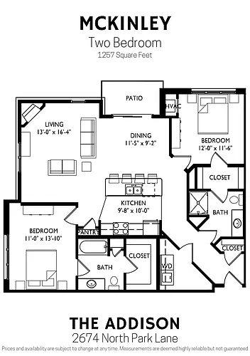 Floor plan McKinley