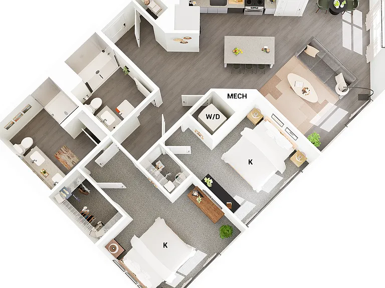 B13 floor plan The 305, A Broadstone Community