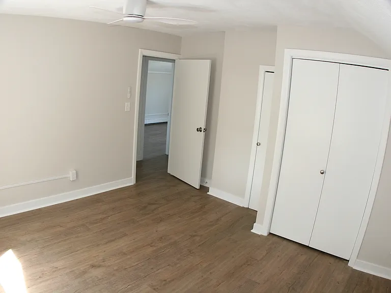 Bedroom One, Two Closets