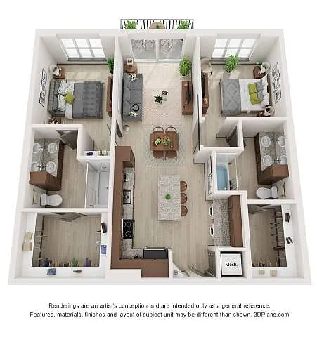 Floor plan B4