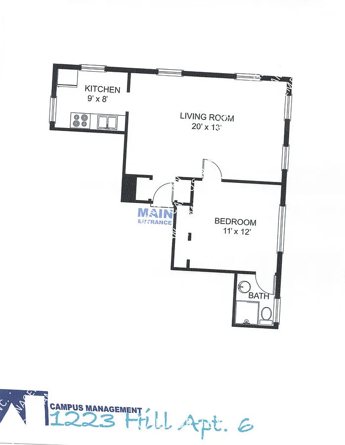 Building Photo - 1223 Hill St #6